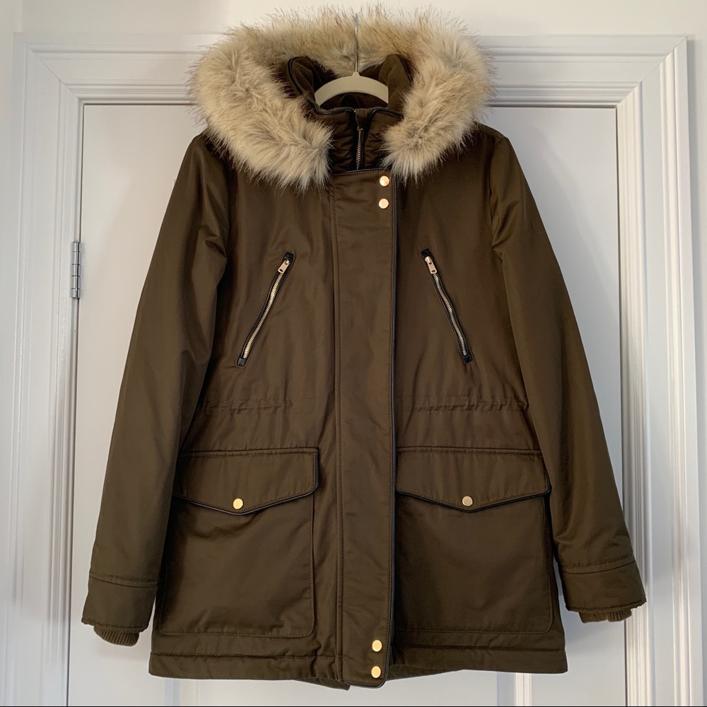 Zara NWOT parka winter coat size medium